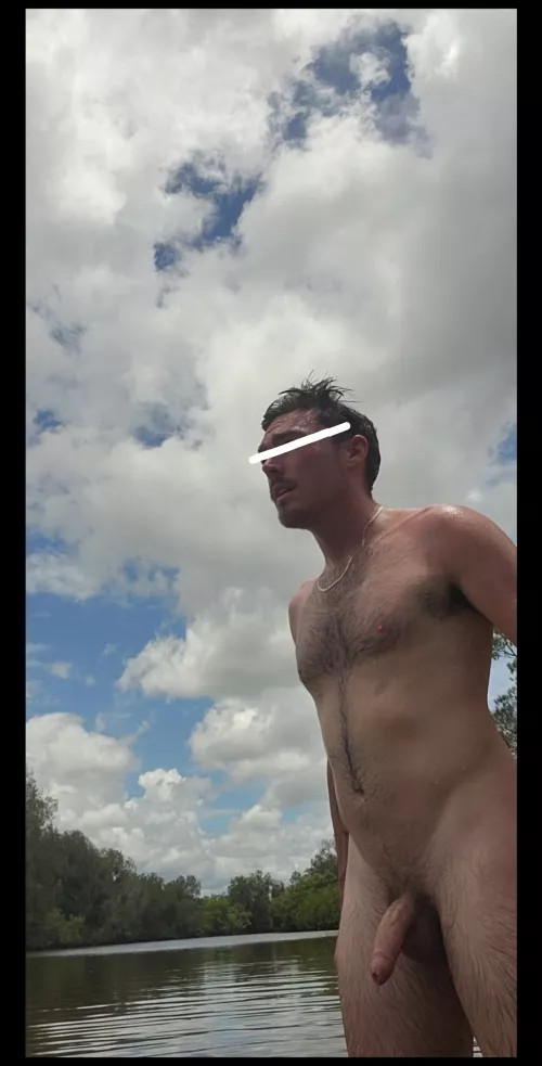 Enjoying this secluded section of the river by Beautiful_Ad_532