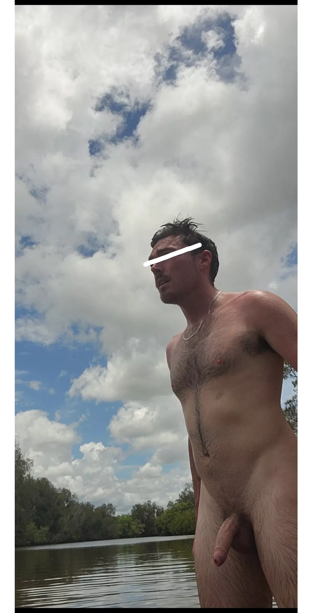 Enjoying this secluded section of the river posted by Beautiful_Ad_532