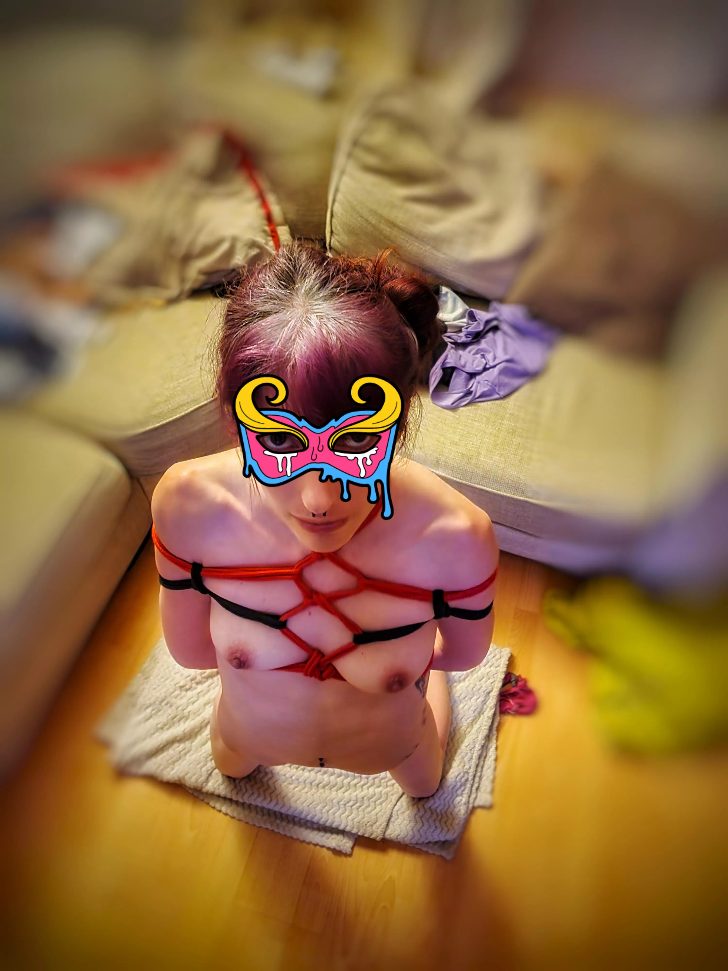 First time being tied and used freely. Really enjoyed it! X posted by polegoth69