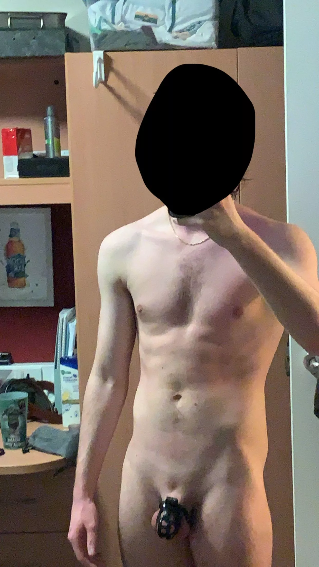 First time trying chastity, what do you think? posted by AnarchistCaptain