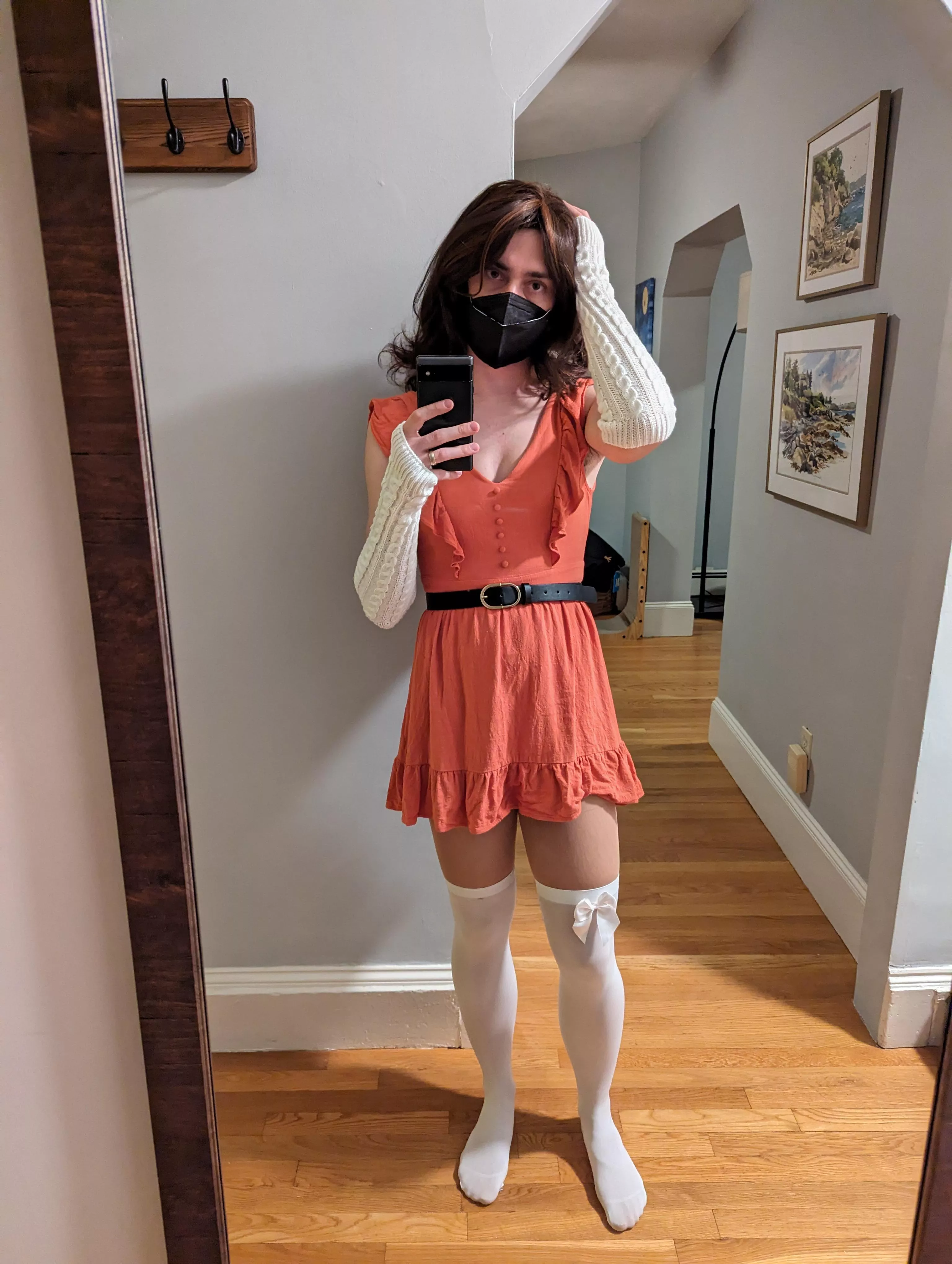 How's a lil girly boy to keep warm? ❤️‍🔥 posted by Affectionate-Text873