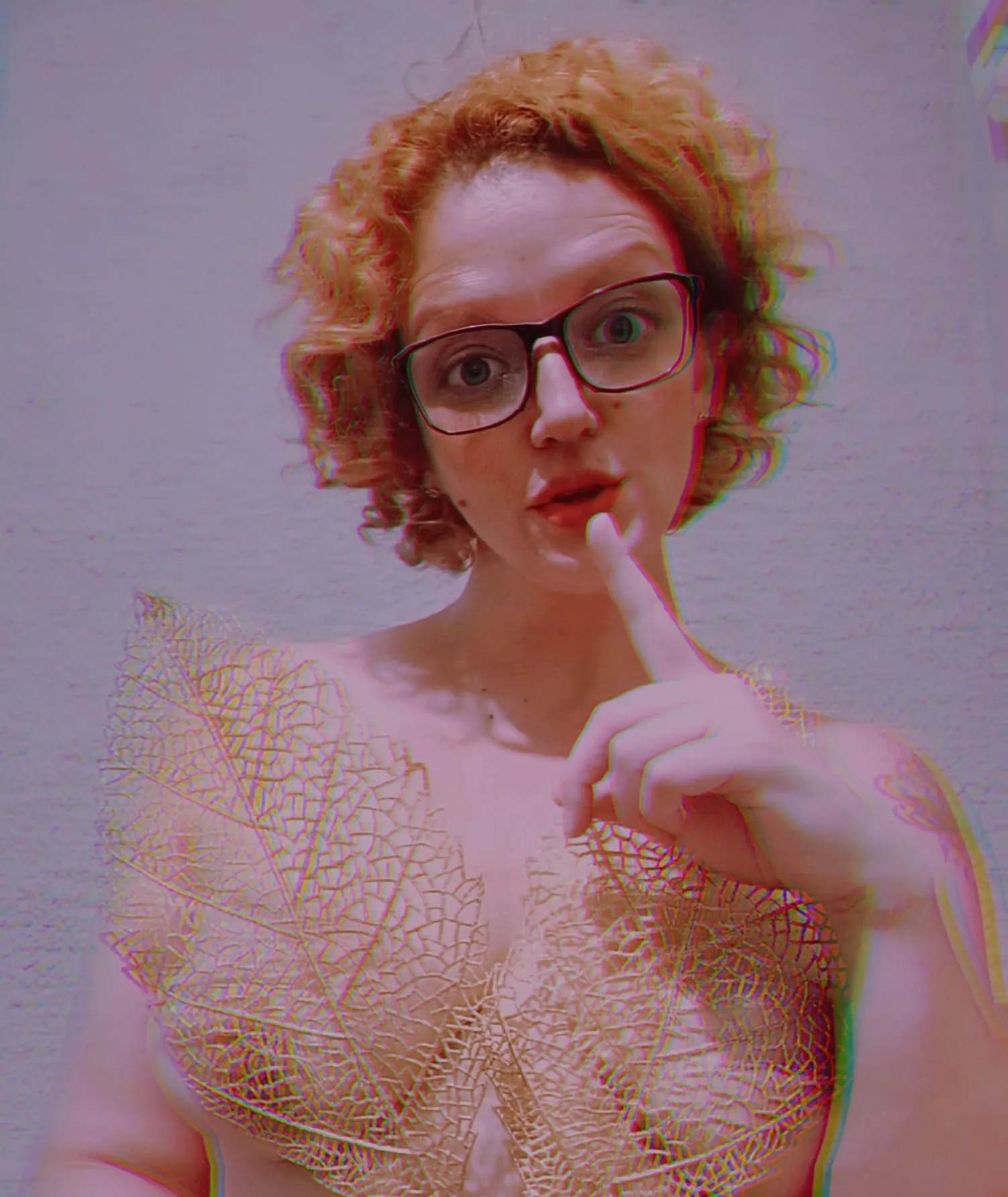 I always wanted to be the woman in the picture asking for silence posted by Nicolette_2