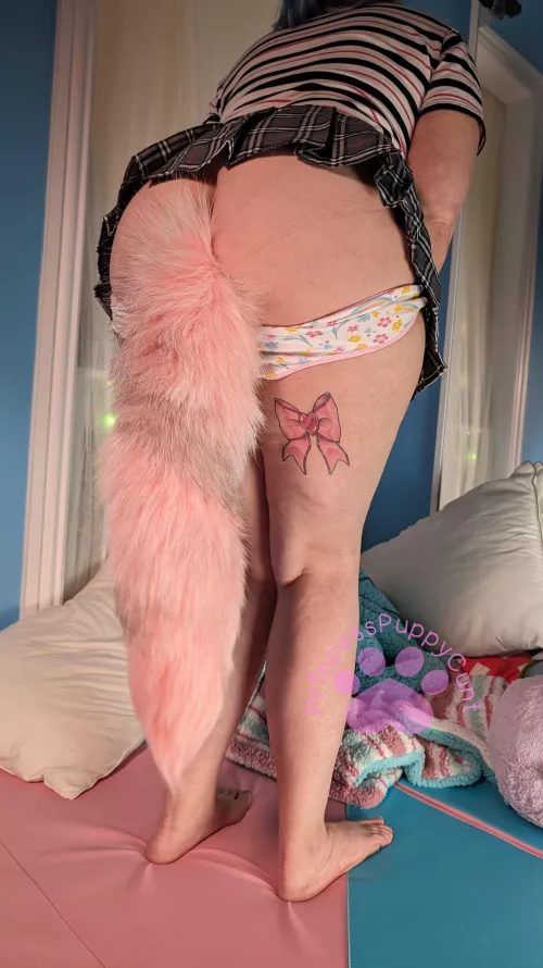 I have to pick - panties or tail, I can't do both! by PrincessPuppyCunt