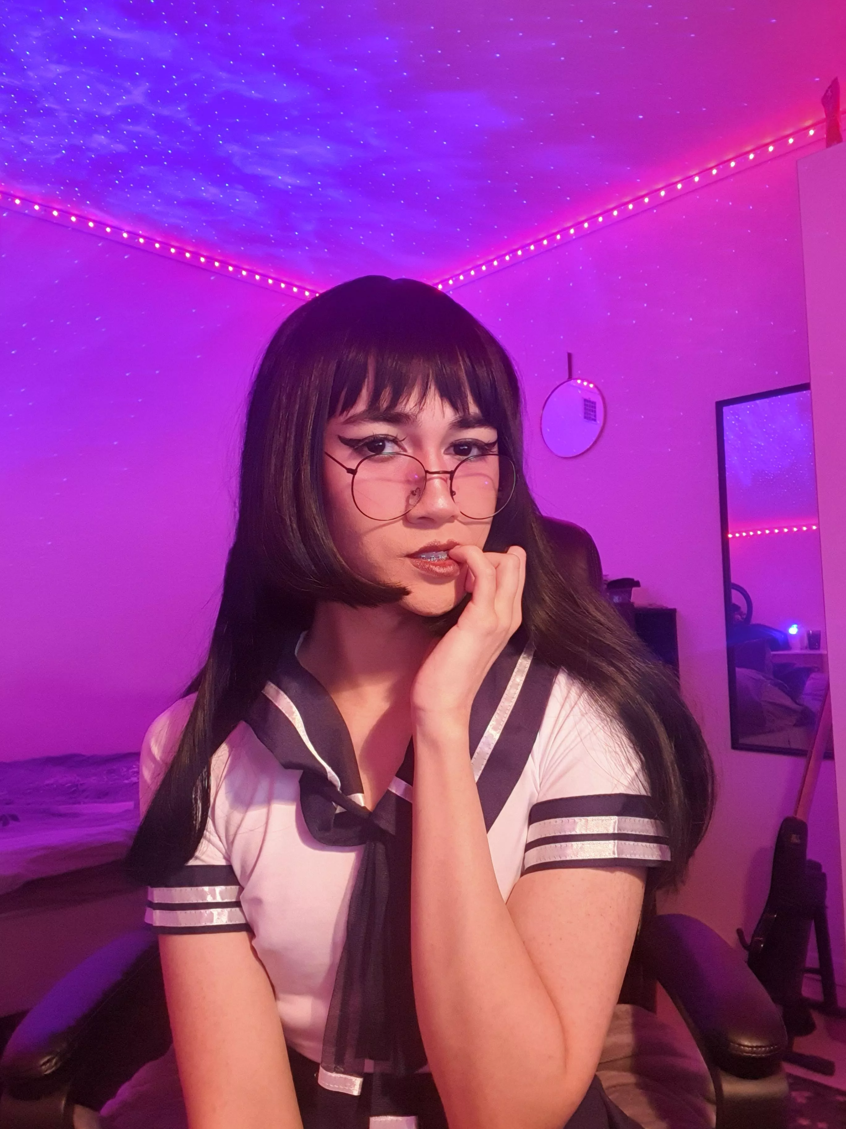 I looked better in this pic than I expected~ 🩷 posted by lewdpillows