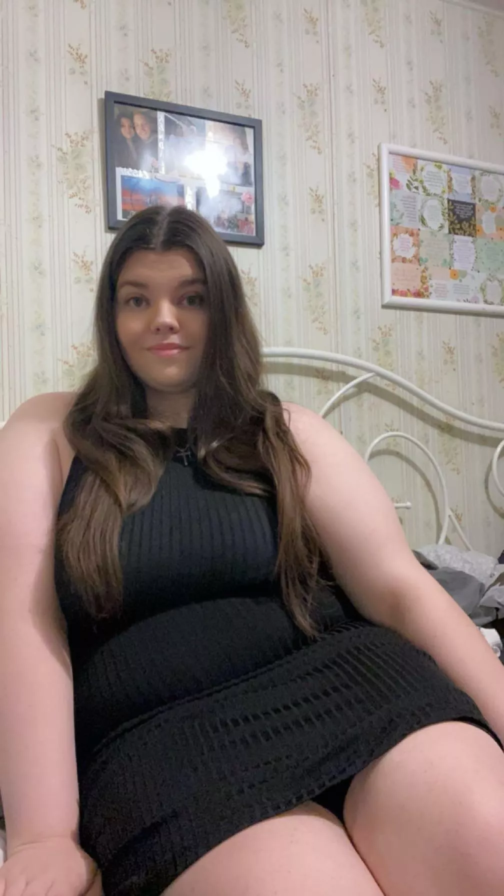 I love how this dress shows off my curves and thick body. posted by cassieg_