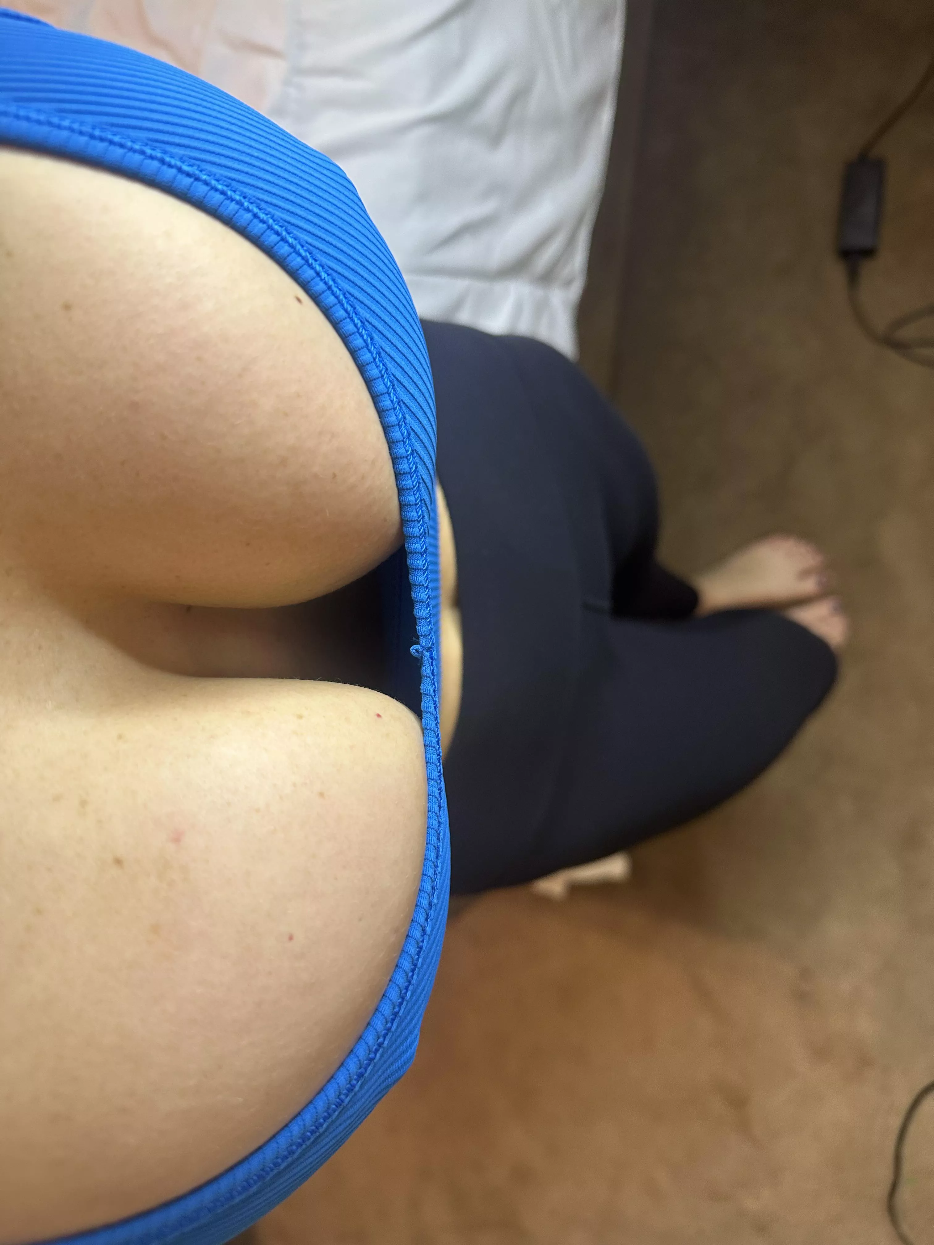 I think this sports bra might be a little small posted by fitnesswife1983