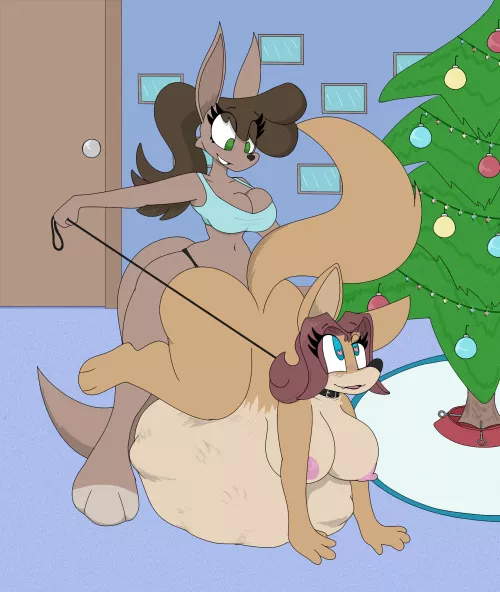 {image} A couple of girlfriends having some fun (art by me) by Sarah_the_fat_fox