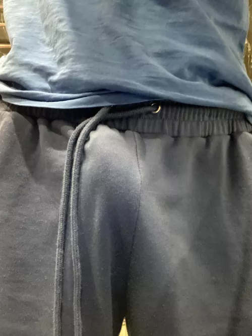 Just a little bulge by Aheadofdump