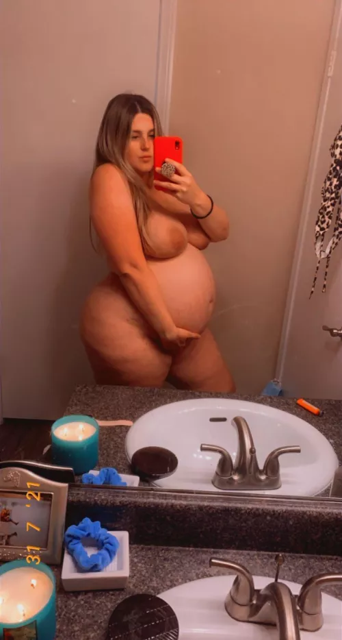 Just found out I’m pregnant again! I’m always so horny when pregnant. Whose going to follow along my sexy journey 🤞 by wilddaisiesxo