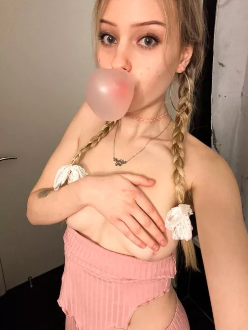 Just trying to keep them from popping out by Sweet-Kissx