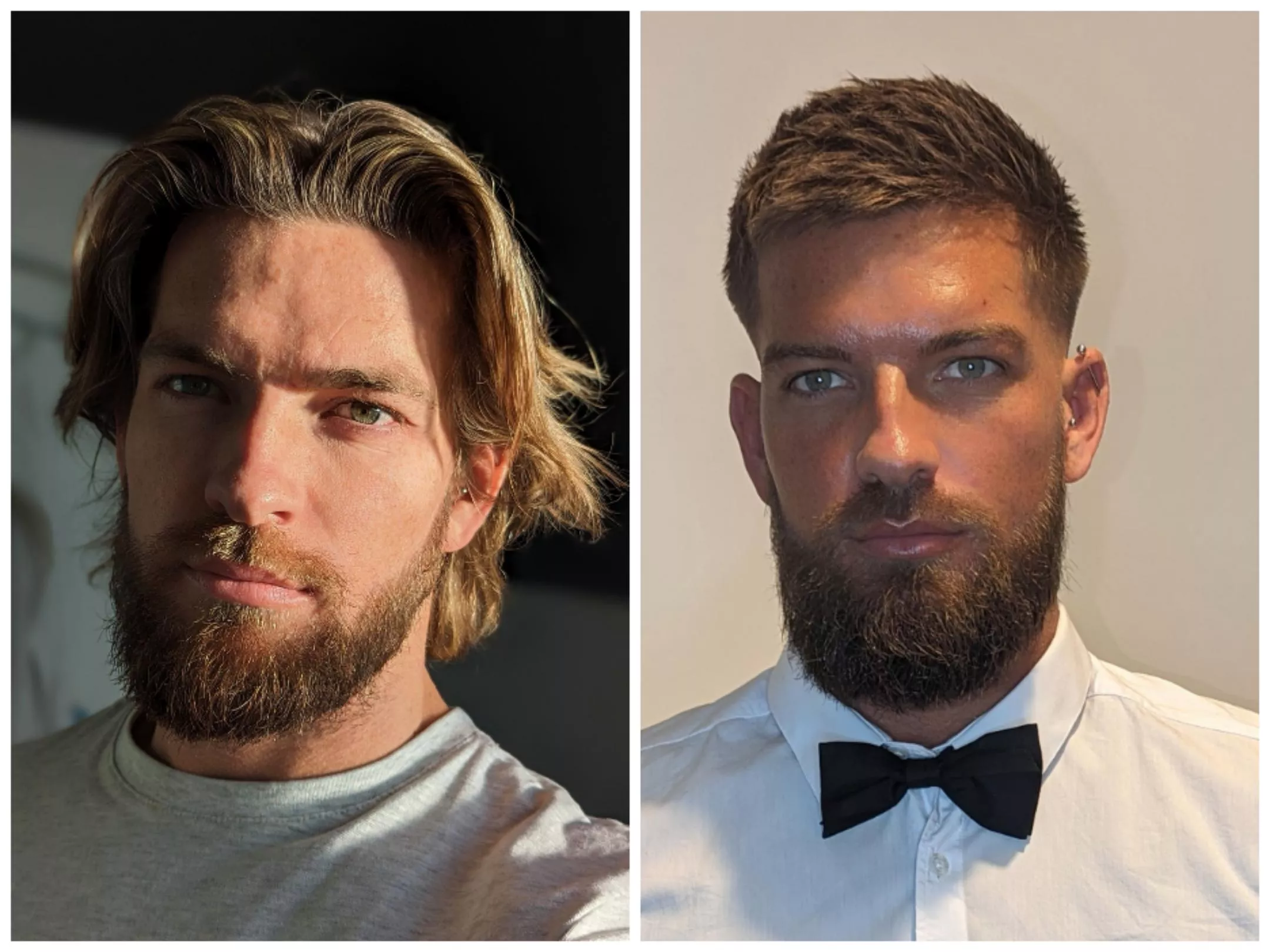 Long hair and short beard, or long beard and short hair? posted by pg_flex