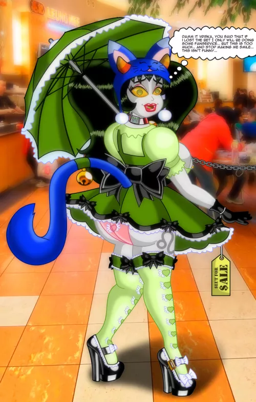 [M4F] a pretty simple mind control into break rp. You play nepeta and I buy you as a slave. by zalw12627062