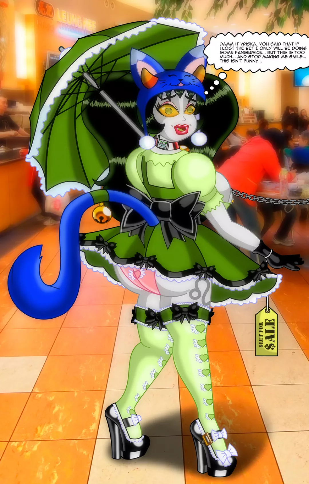 [M4F] a pretty simple mind control into break rp. You play nepeta and I buy you as a slave. posted by zalw12627062