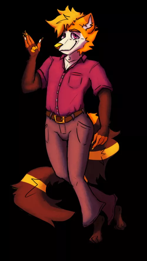 My boy is floating! Art by me by WhostoIemyPOTATOES