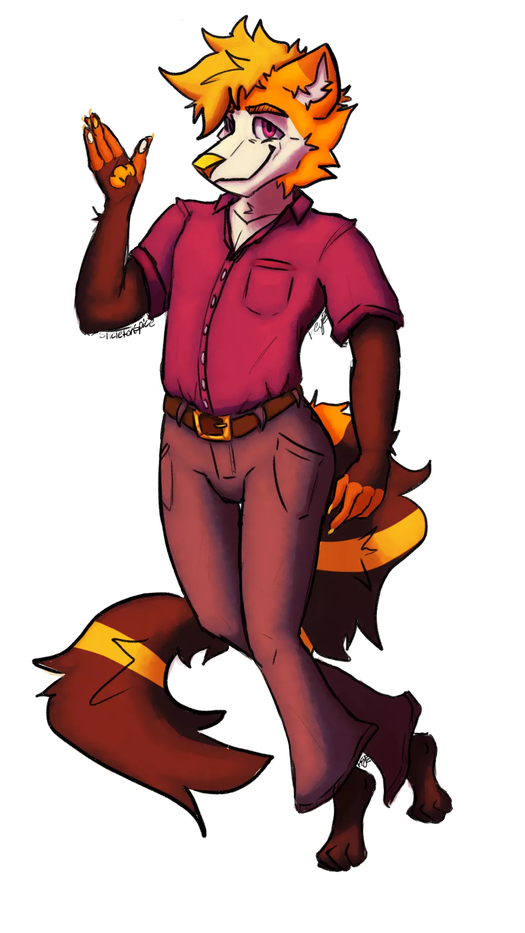 My boy is floating! Art by me posted by WhostoIemyPOTATOES