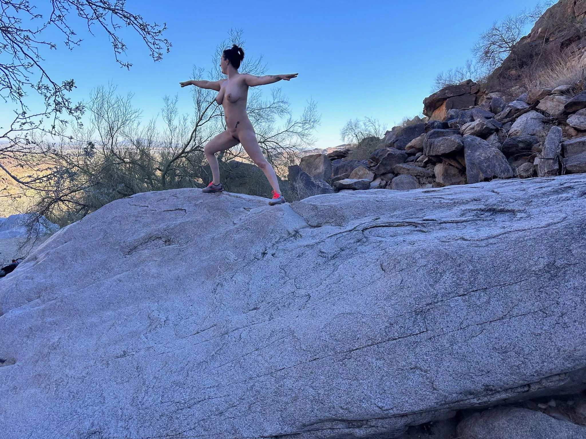 Naked in nature makes a happy MILF posted by Lucy_Woods_DD_MILF