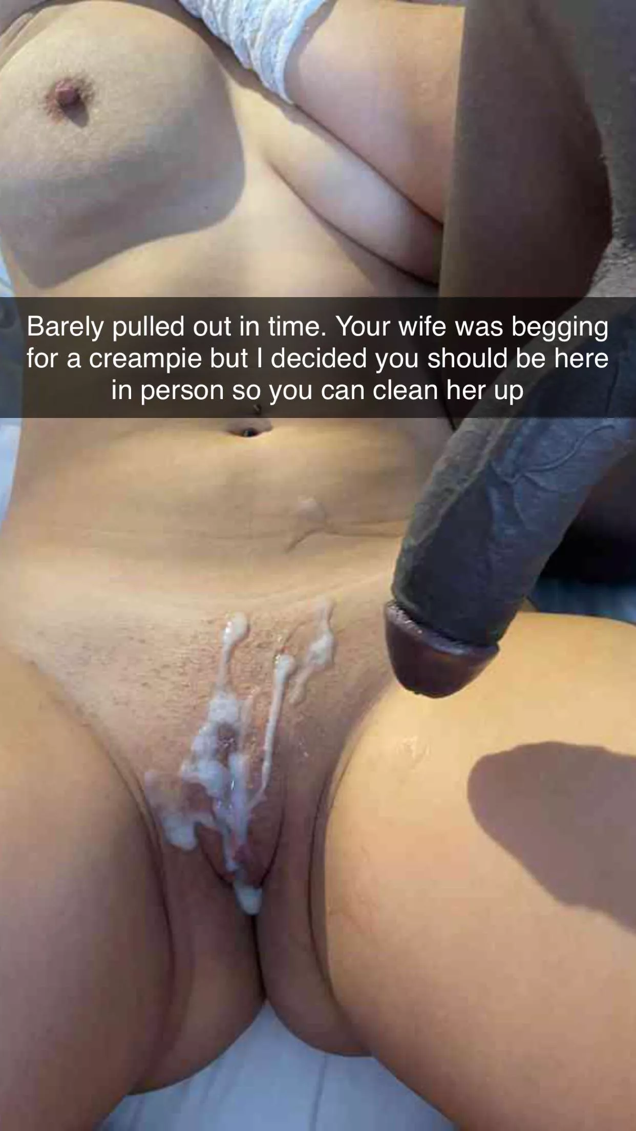 Next time, you were cleaning up posted by cockcurious321