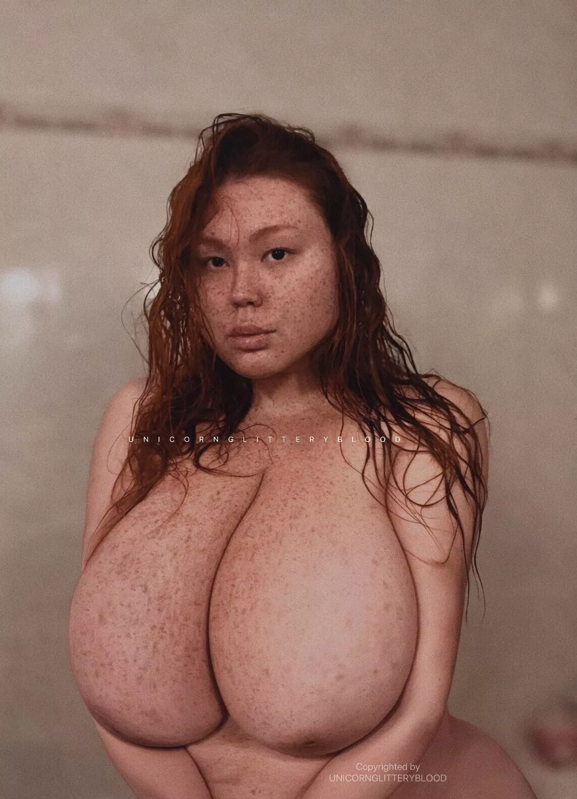 redhead with huge boobs posted by Unicornglitteryblood