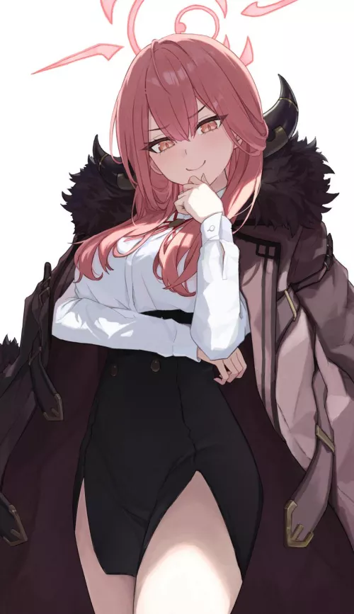 Sexy and cute angel waifu by reversedturnover