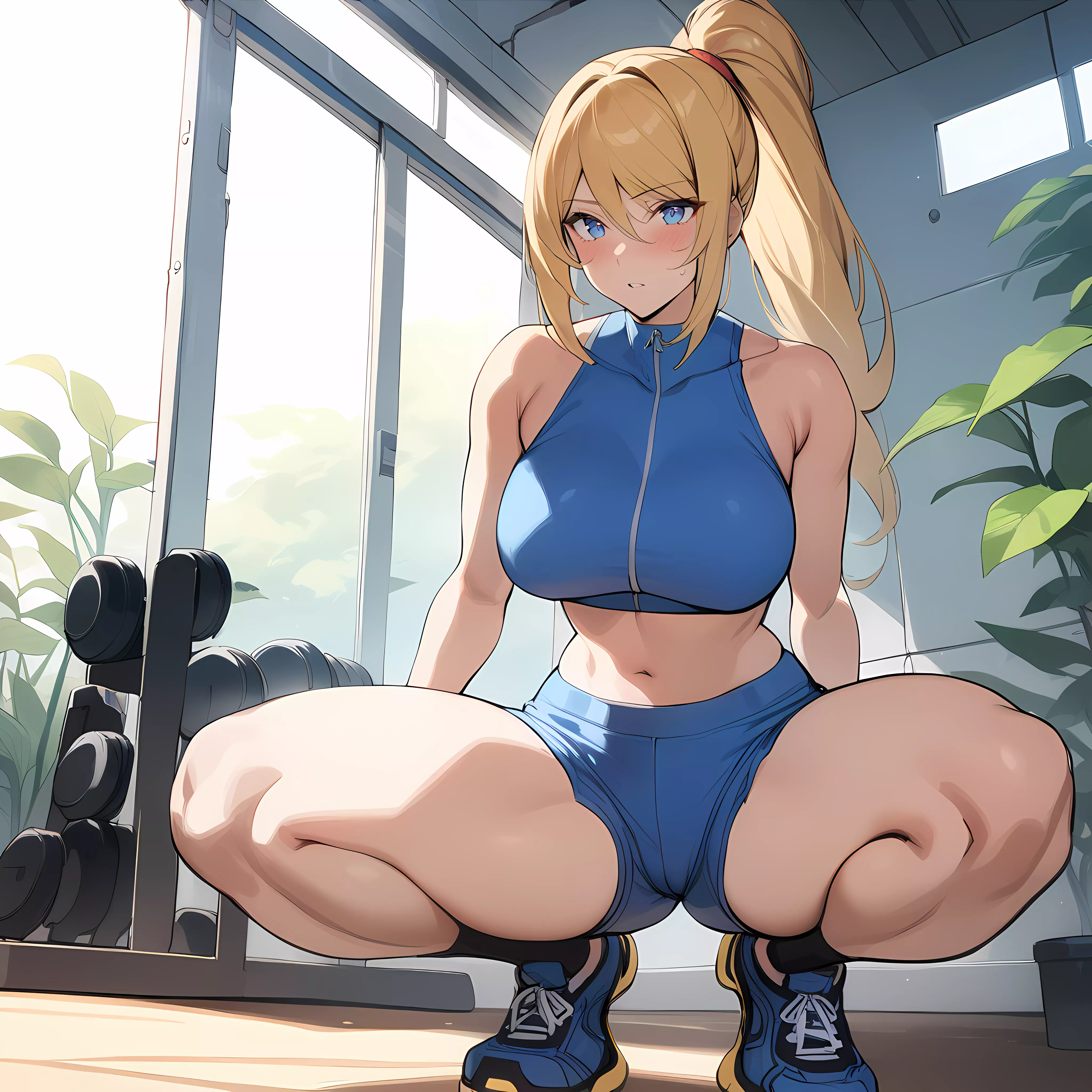 'thick thighs save lives' - samus probably [metroid] posted by lyras_aesthetic_xo