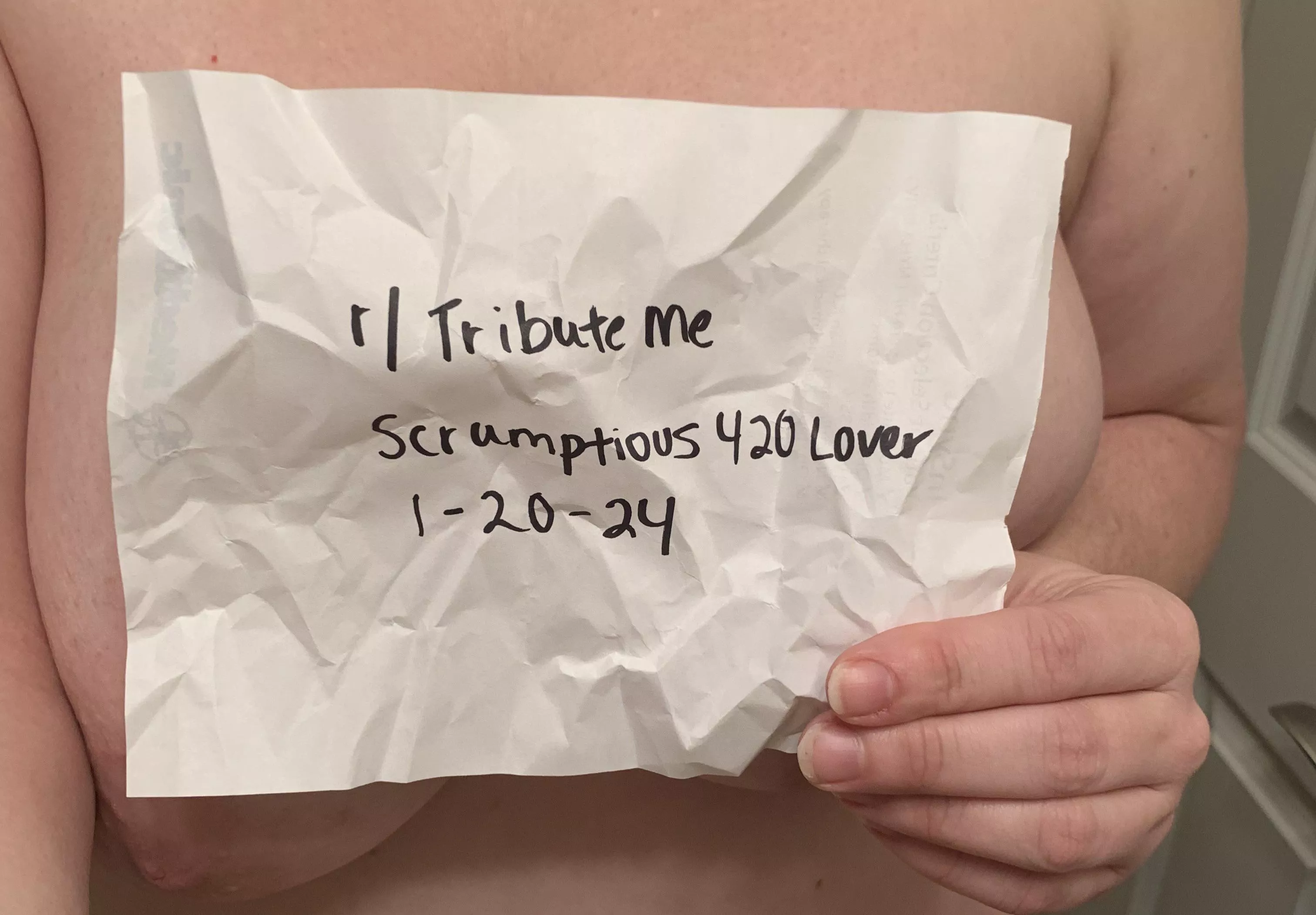 [verification] posted by Scrumptious420lover