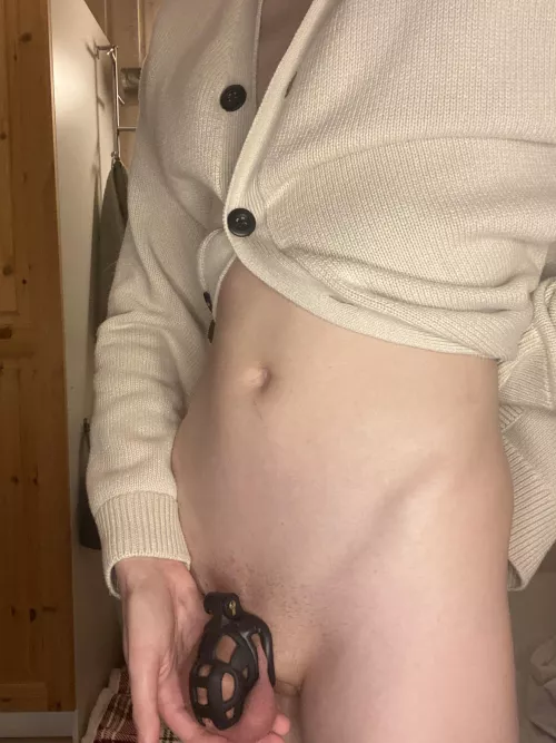 You would unlock me if im a good girl, right? 🥺 by ChairGrey