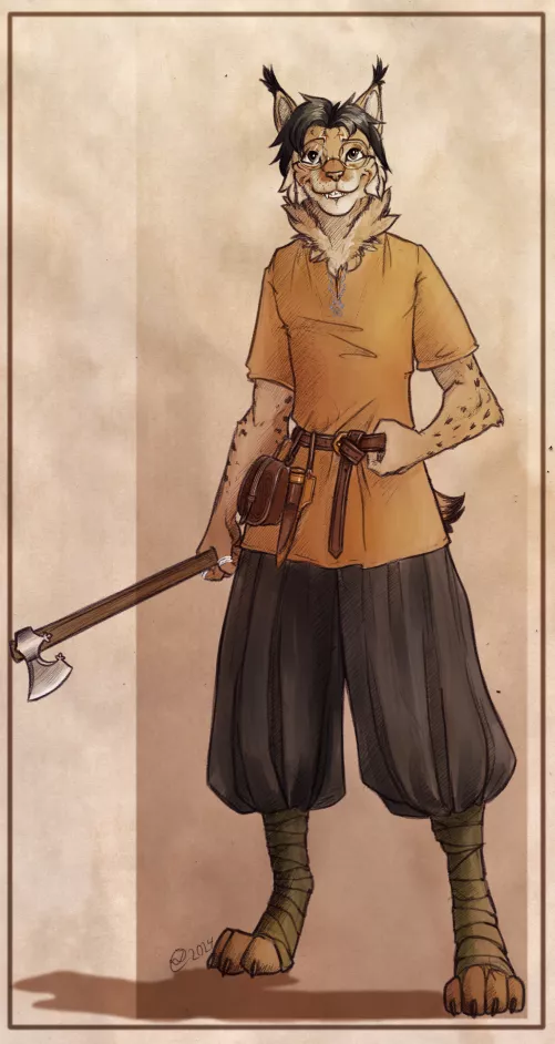 After two decades, I've finally had my dream of having my 'sona drawn fulfilled [art by DanoGambler] by Jozroz