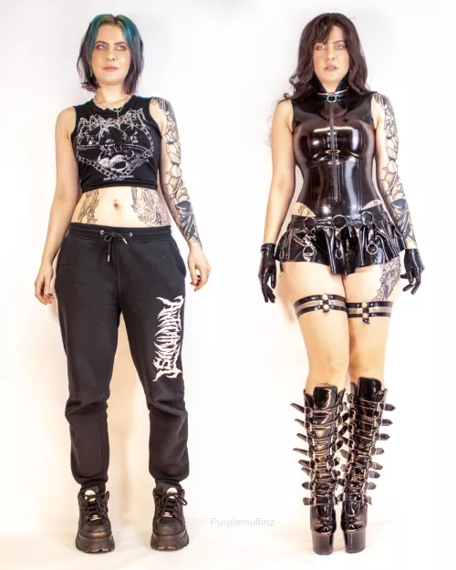 Day vs NIGHT by purple_muffinz