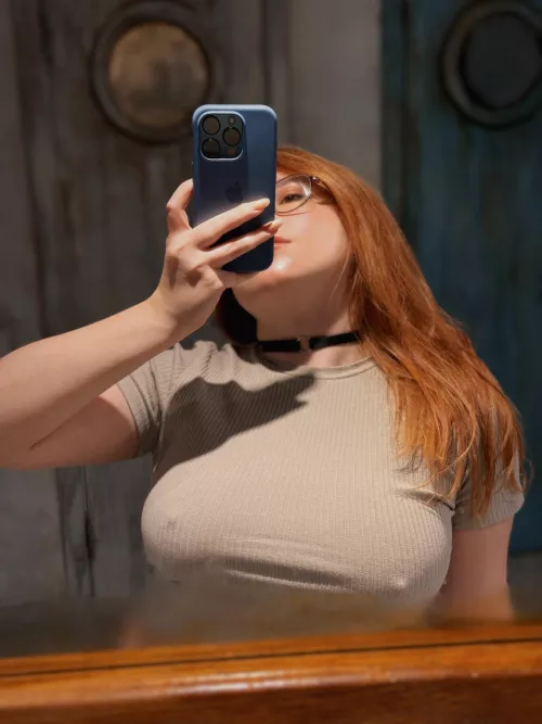 do you think he'll notice that I'm not wearing a bra? by kalaturanastasi_1111