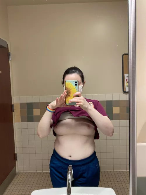 Feeling a bit naughty at work by minniemor