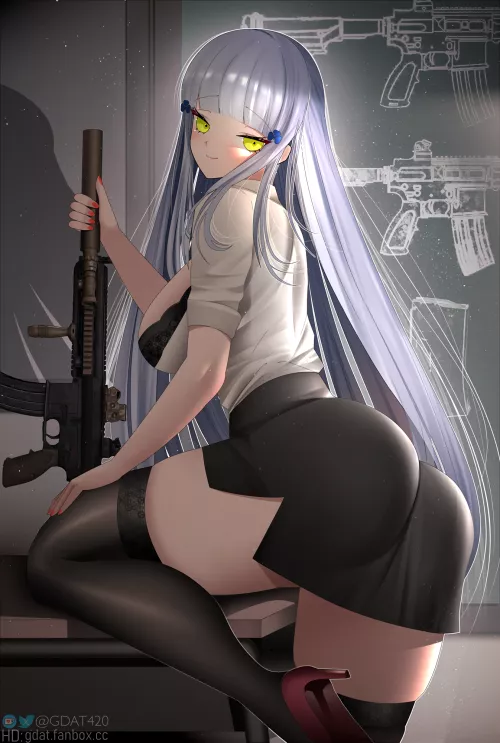 HK416 Special Lesson by xSaviour_N