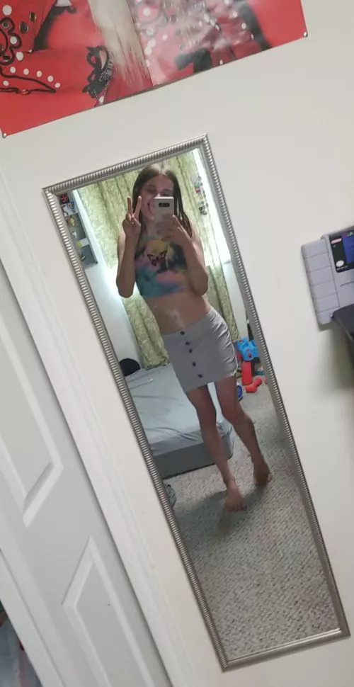 I love outfits that show my form 🤭 by daddeeslilgirl