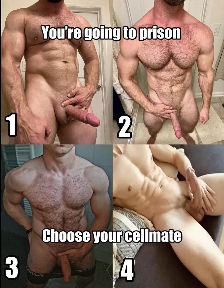 I’m taking 2 all day long…. I love a hairy man and muscles on a guy 🙈 posted by sissyslutsarah780