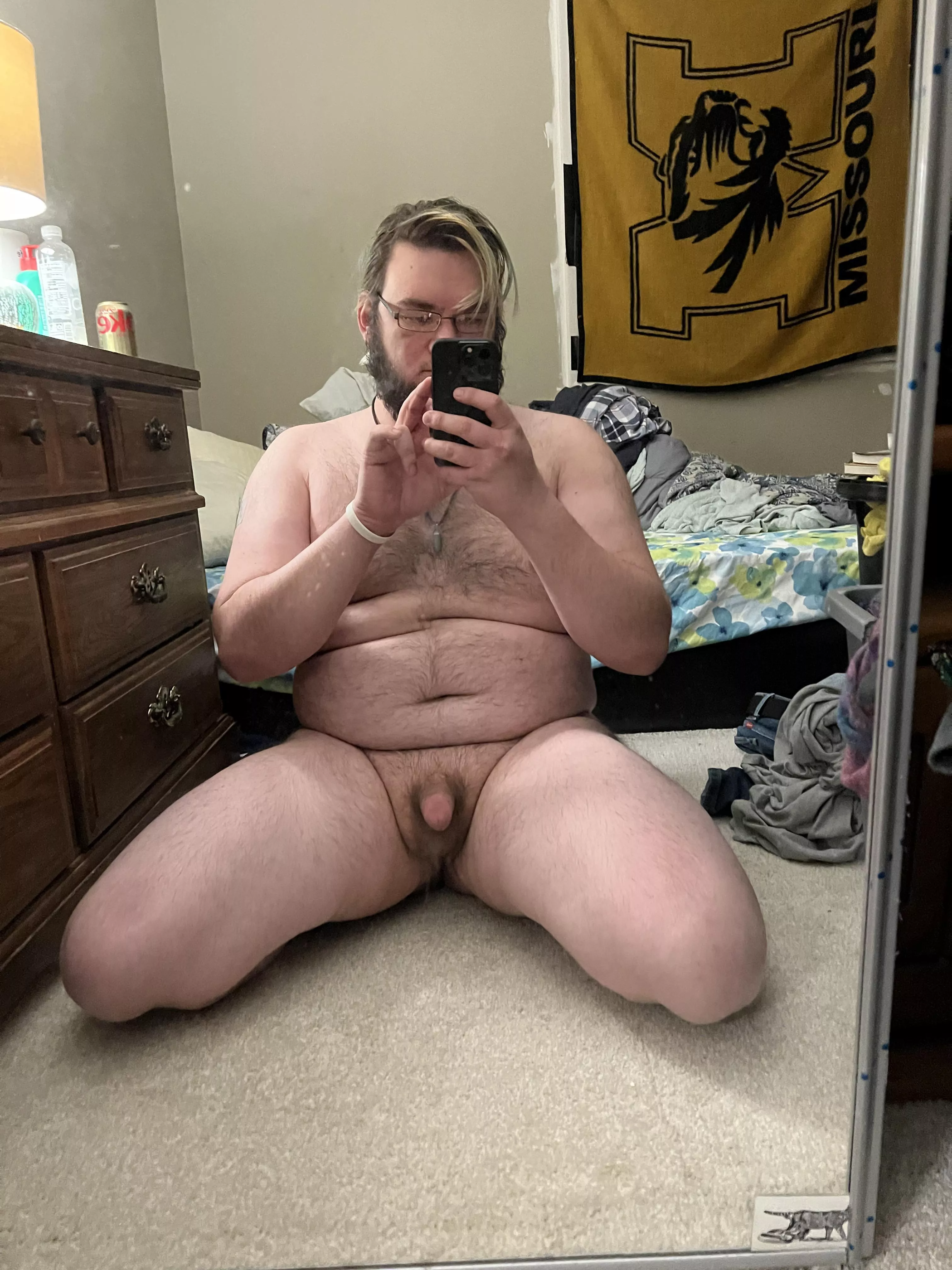 In deep concentration taking the picture posted by ChubbyYum