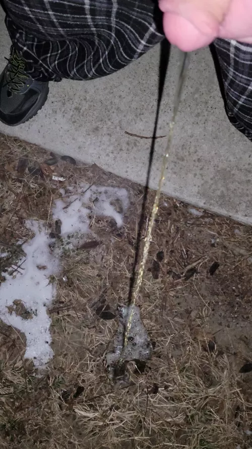 Love pissing outside during the winter by ed_pretorius