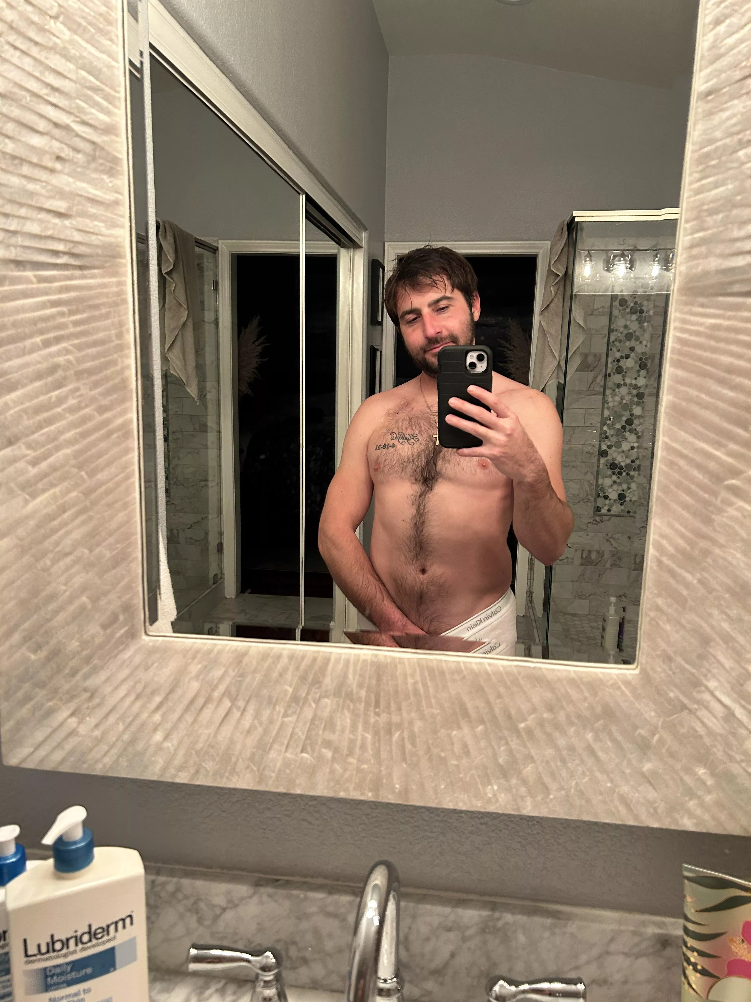 Lubriderm, whitey tighties and my hand on my dick 🍆 posted by Roo_lawnmaster