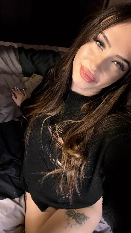 Makeup done and now its time to watch a tv show and chill by ShamelessAnkle