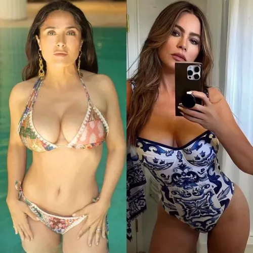 Salma Hayek vs Sophia Vergara by Quick_Presentation11