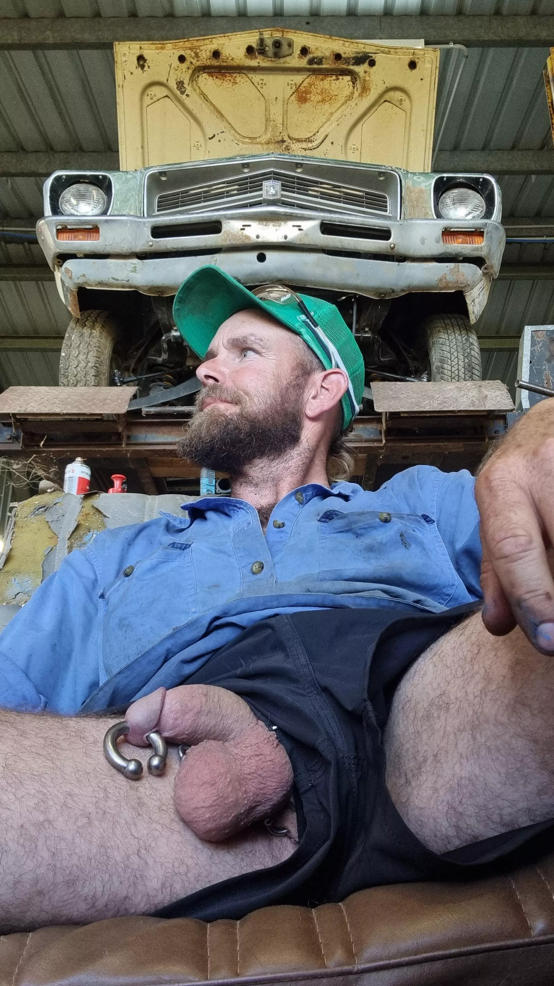 Softies are always a great ice breaker. posted by wifeknowswhatIdohere