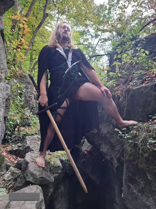 You gonna reach for your sword or are you reaching for something else? by BirchSwitch