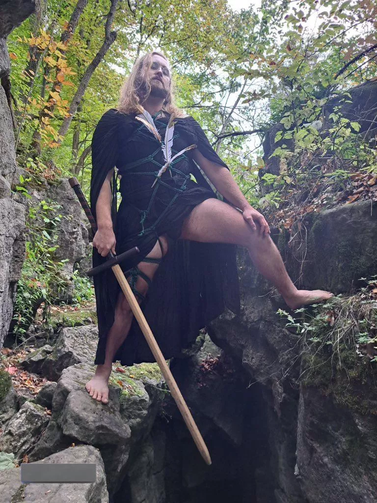 You gonna reach for your sword or are you reaching for something else? posted by BirchSwitch