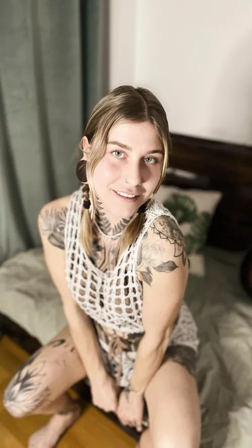 Your tatted up blonde 🥰 by Solunasun