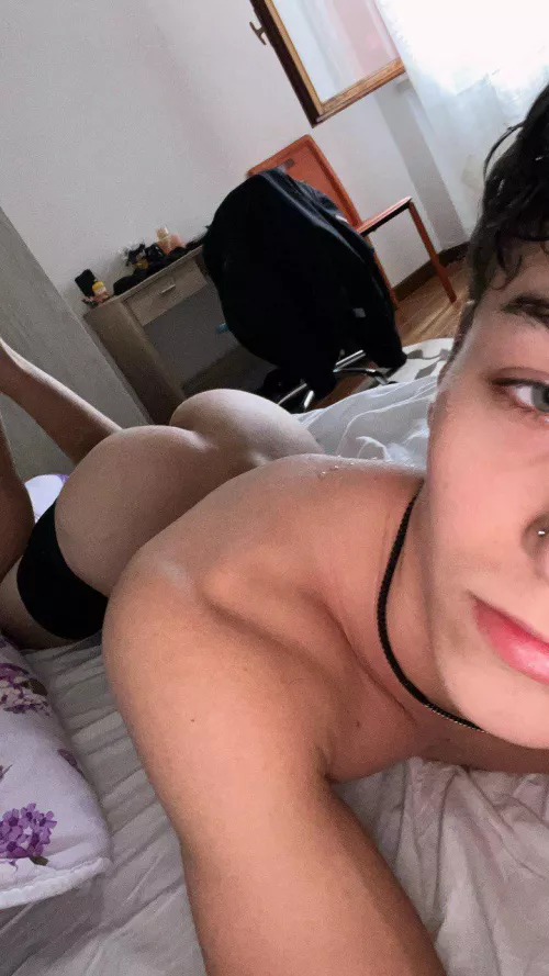 (18) would you rather lick or fuck my twinky ass? by Izabella_GG