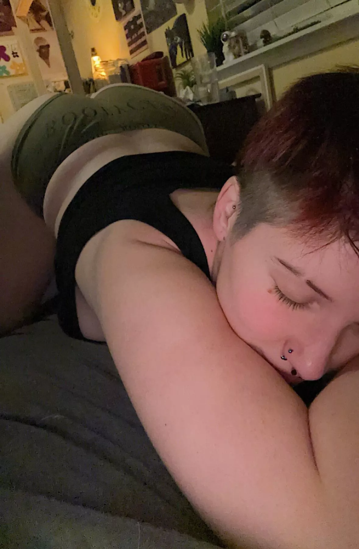 Always better from the back🤫🖤 posted by BaileyBabyxoxo