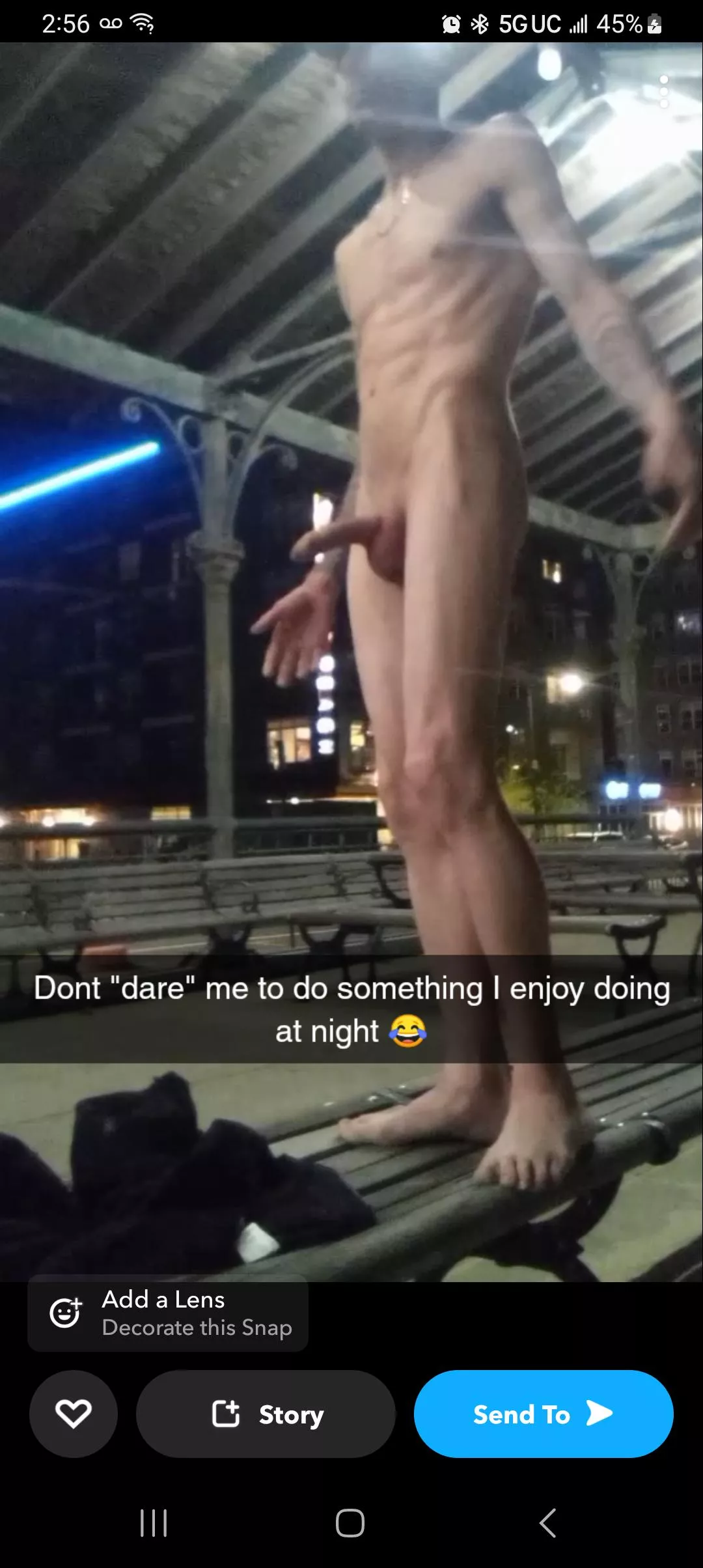 Boner In public! posted by Gfun926