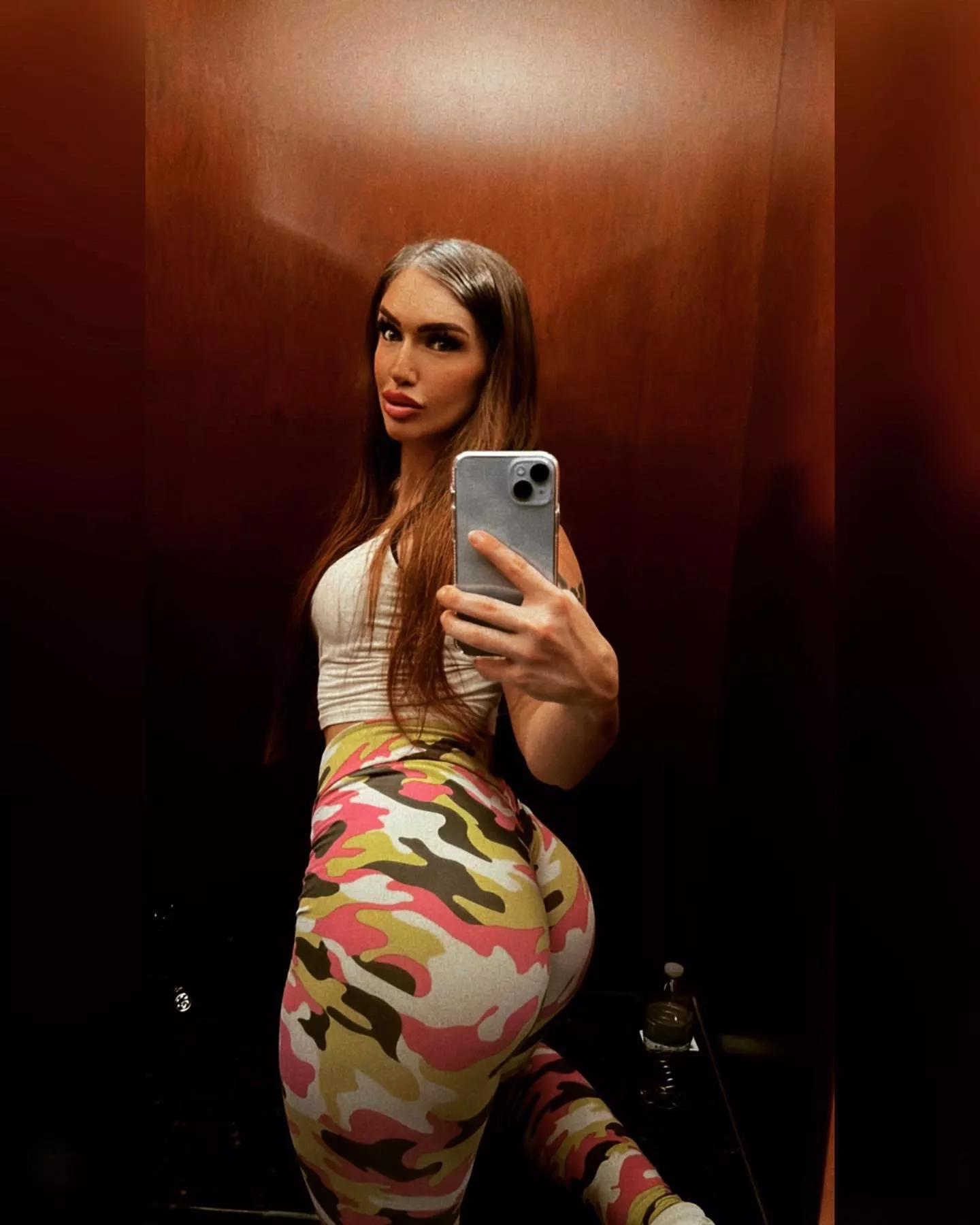 Camo leggings posted by Emily-Erects-You