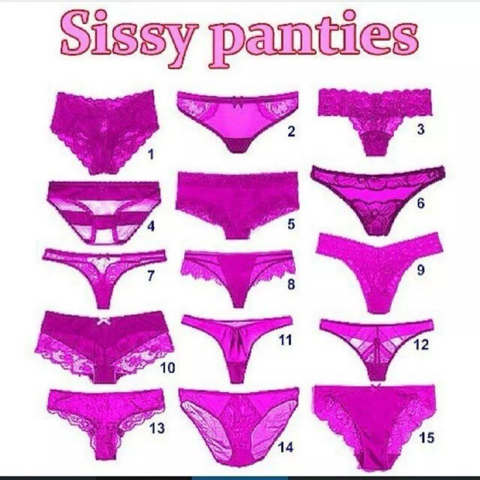 Choose your panties style and show it off in my comments posted by Xx_mistresscasey