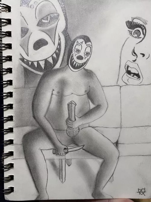 Clown Man by SmutSlut1