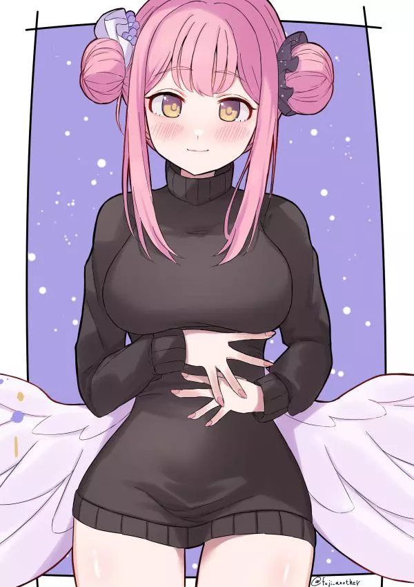 Cute and sexy angel waifu posted by reversedturnover