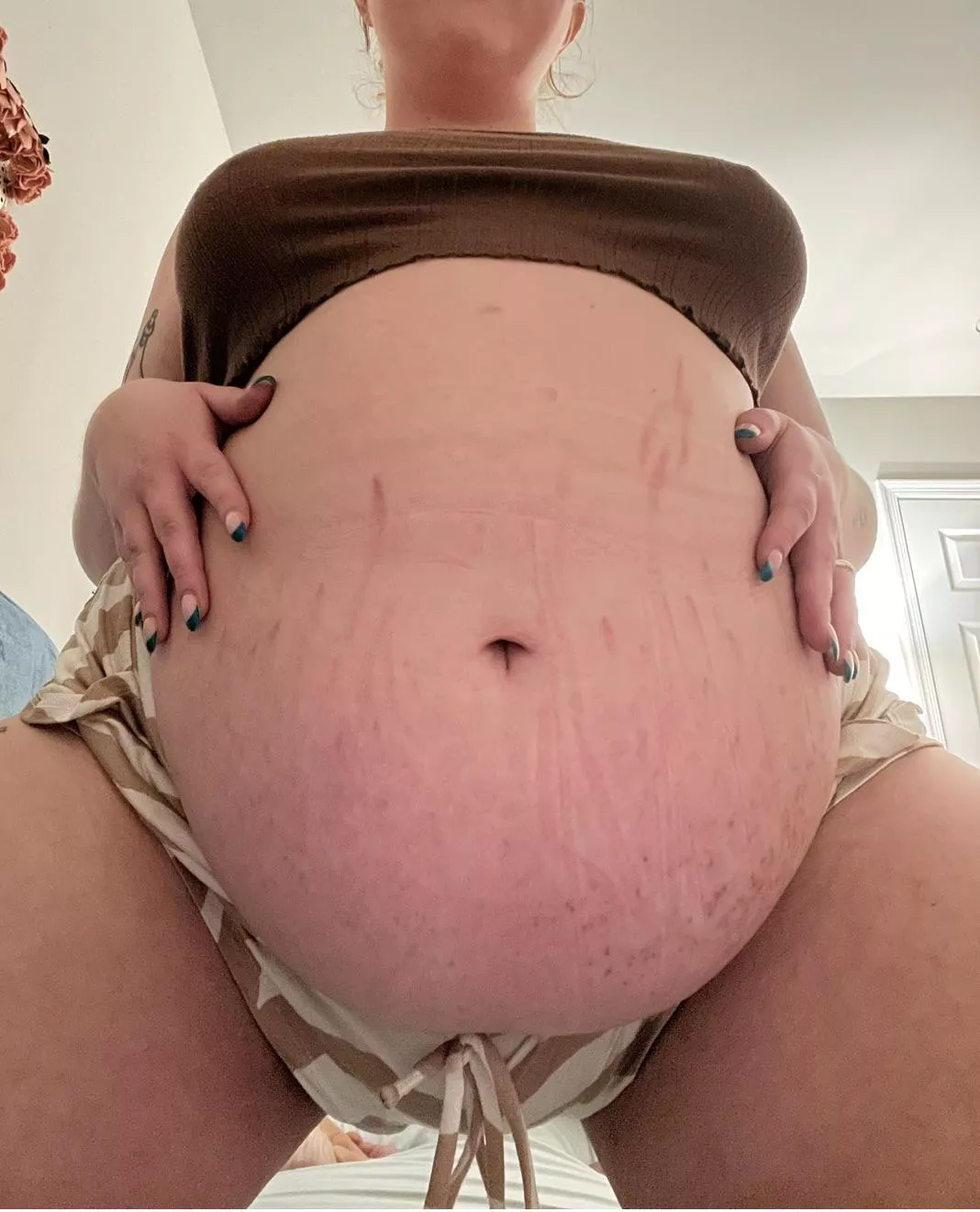 Do you think it’s too big now? 🥺 posted by Bigbellyprincesss